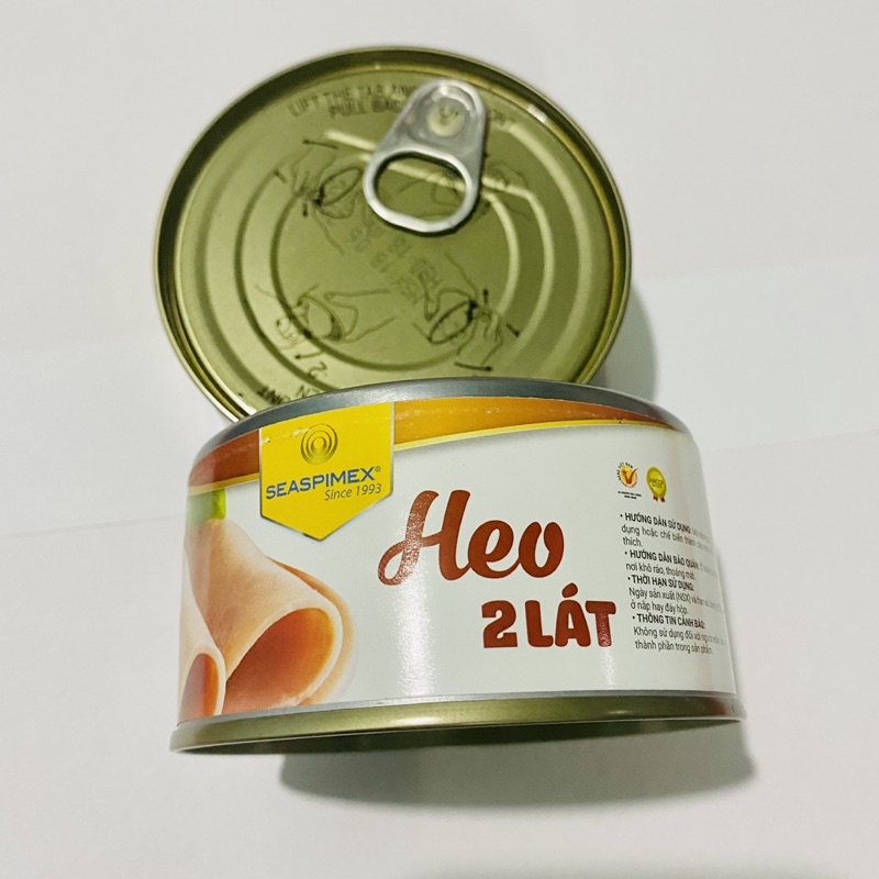 Date mới nhất 2024 - Thịt Hộp Heo 2 lát 185g