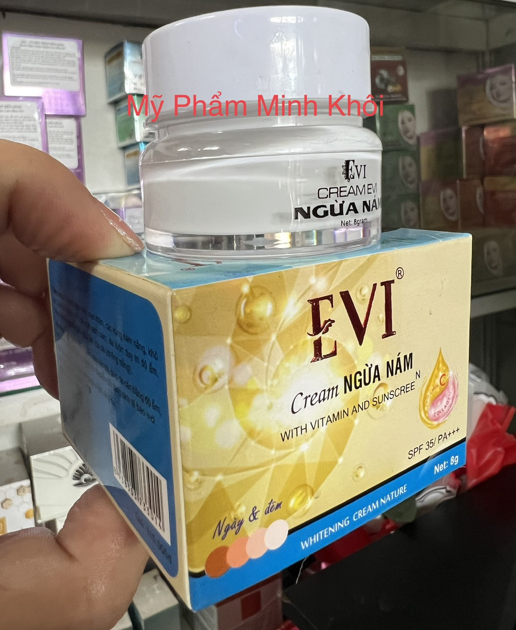 Kem Evi Ngừa Nám 15g (mẫu mới 8g)
