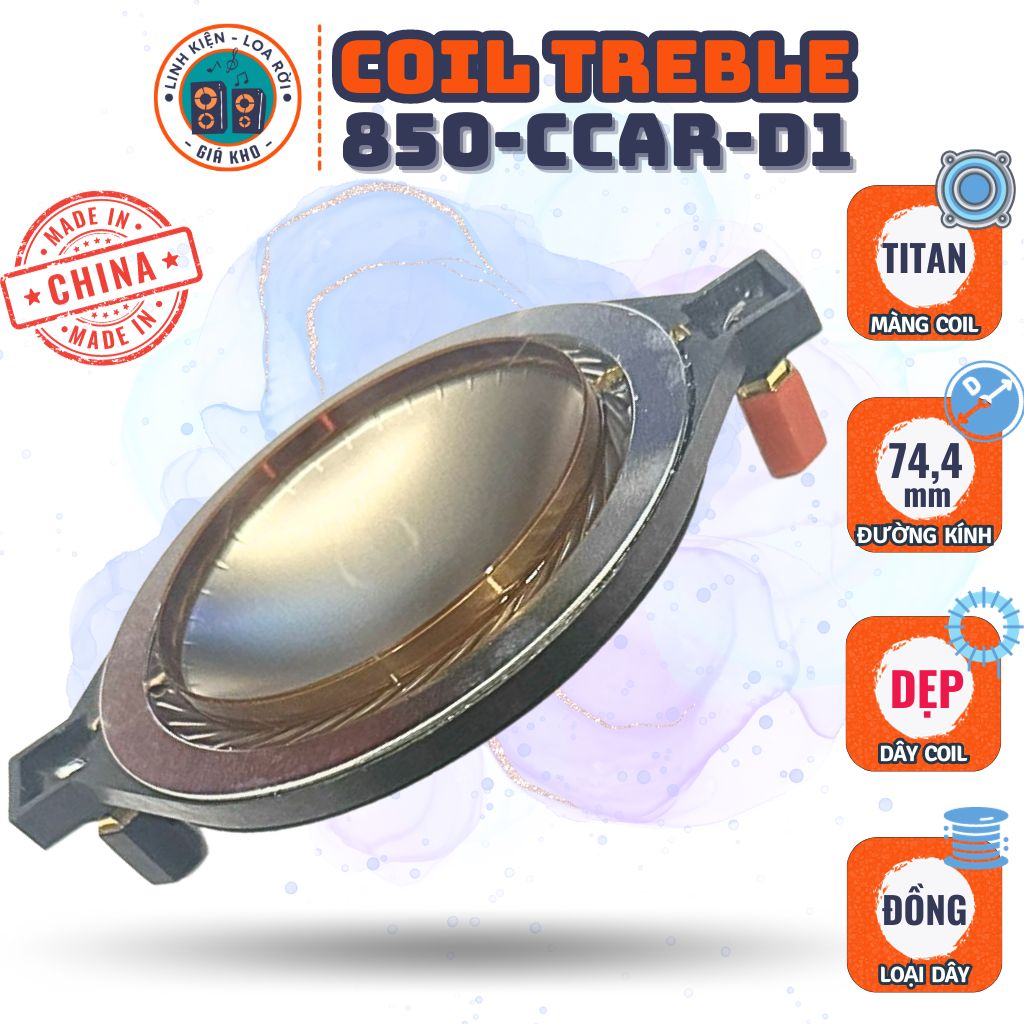 Coil Loa Treble 850 - Titanium - Made in China