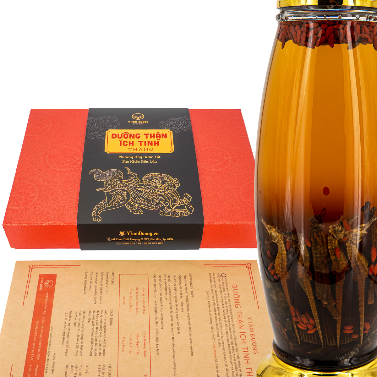 Thang ngâm 5 lít Dưỡng Thận Ích Tinh Thang 12 Vị