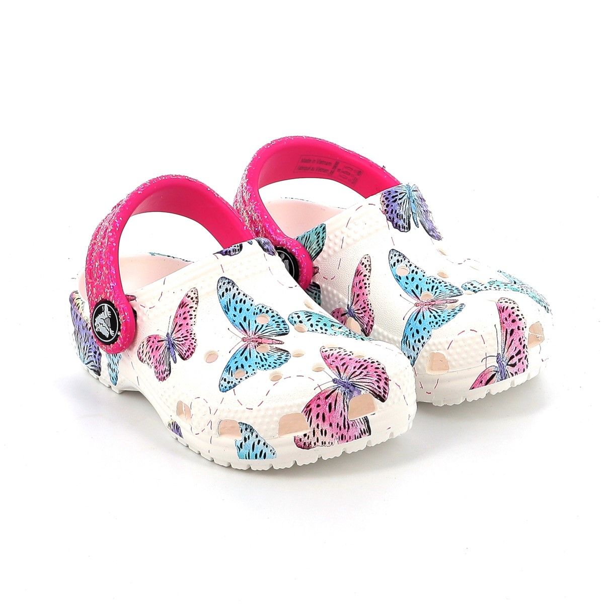 DÉP SỤC CHỐNG HÔI CHÂN CROCS BUTTERFLY CHO TRẺ EM
