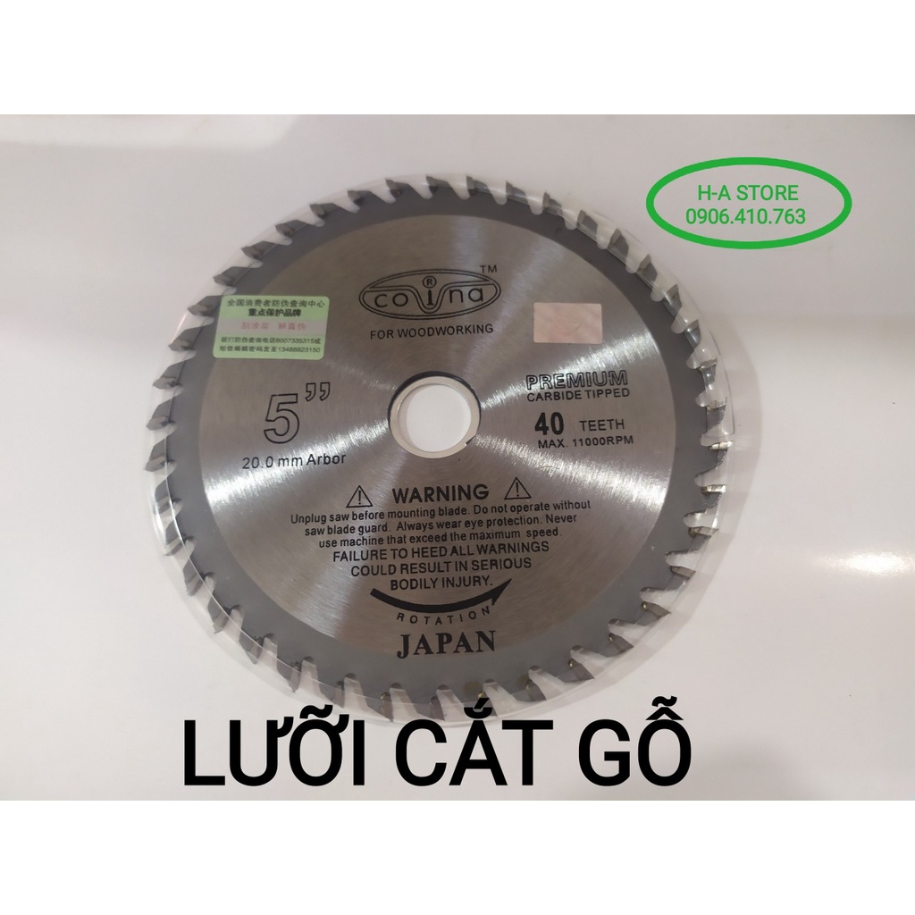 Lưỡi cắt gỗ Covina 1,5 tấc Covina