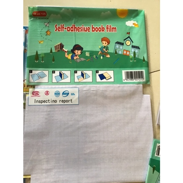 Bọc sách vở decal các cấp, bìa decan bọc sách