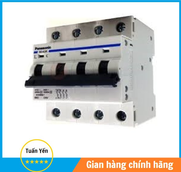 Cầu dao 4 pha 25a, 40a, 50a, 63a panasonic