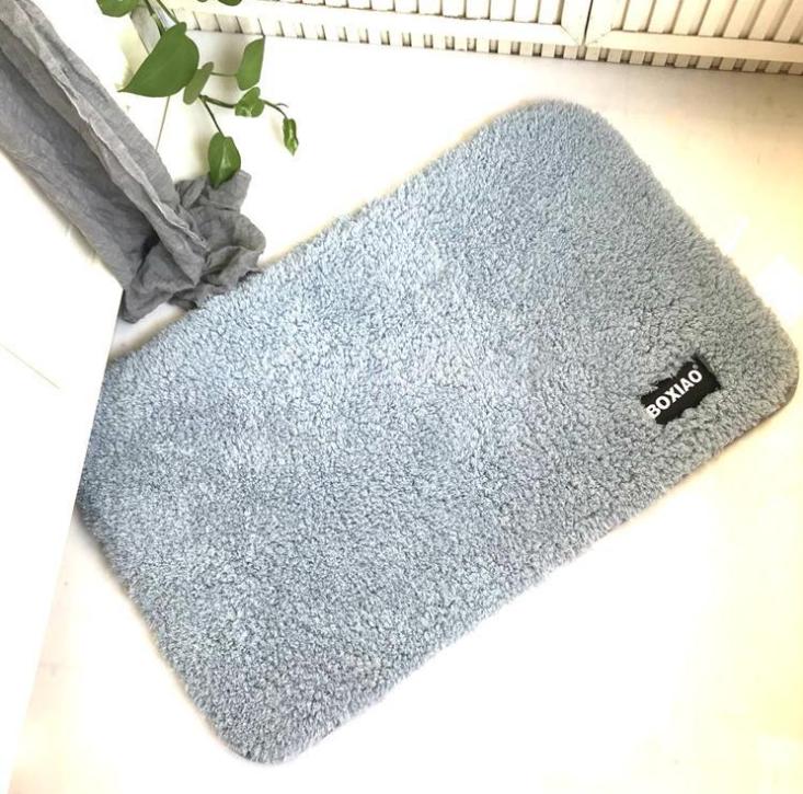 THẢM LAU CHÂN LEN SIÊU THẤM CAO CẤP (Nhiều màu) - [ Thảm lau chân siêu thấm thảm chùi chân thảm lông thảm chân]
