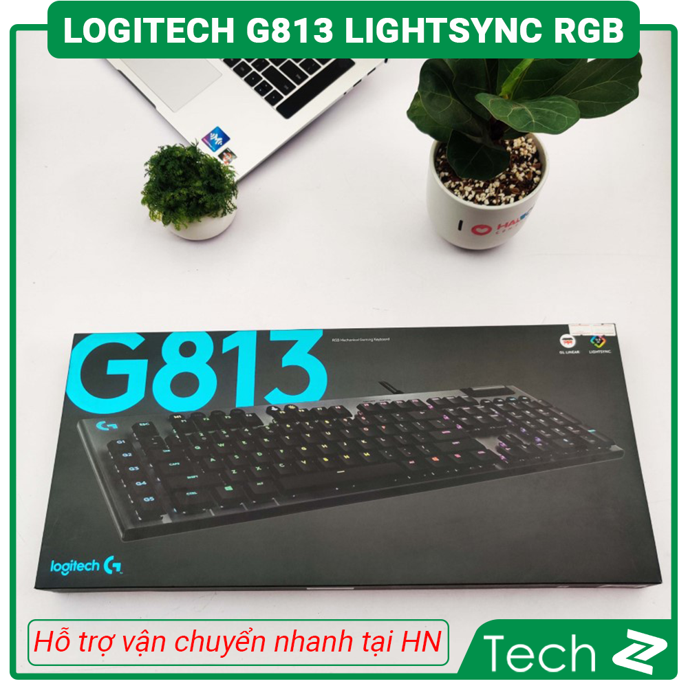 Bàn Phím Cơ Logitech G813 Lightsync RGB