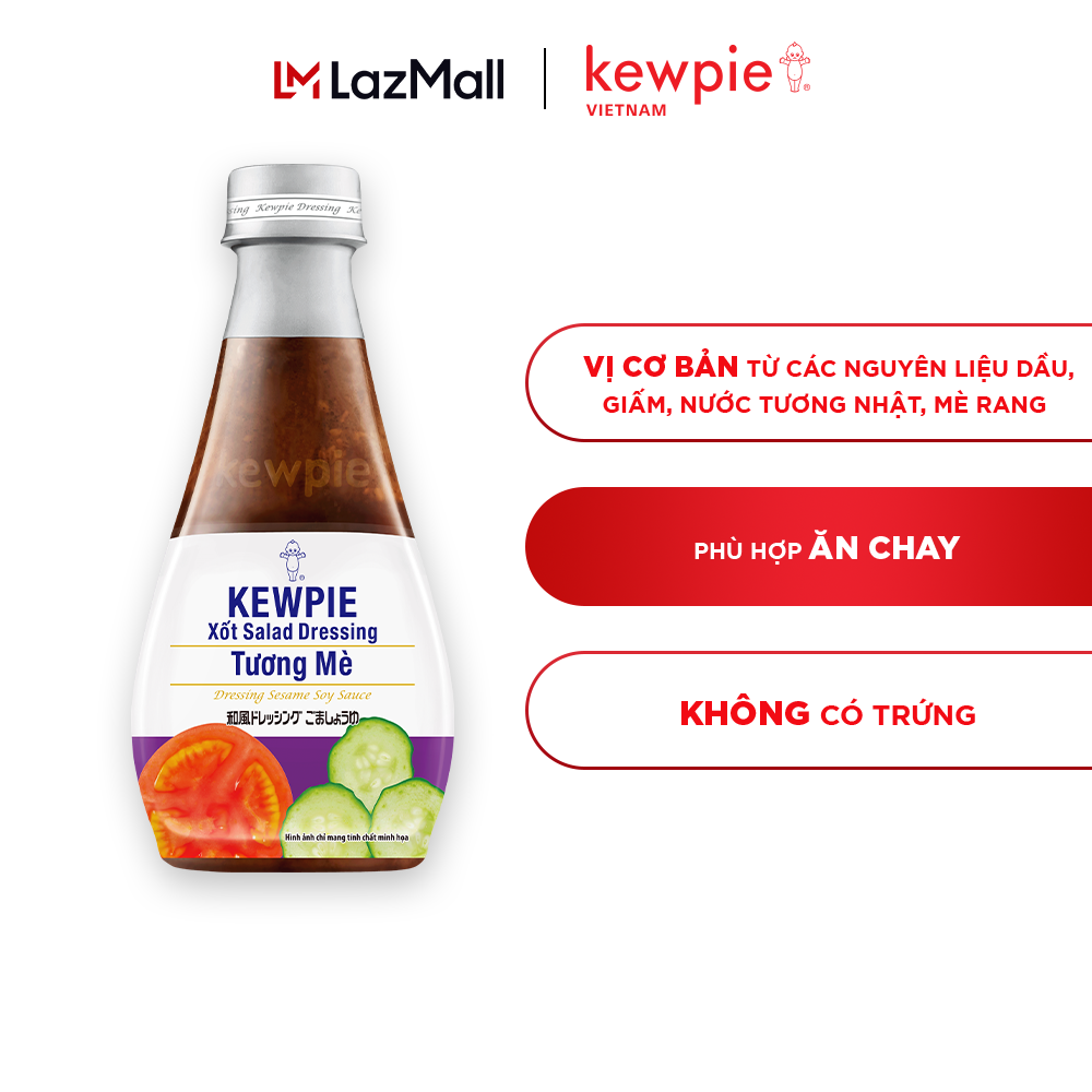 Xốt Salad Dressing Tương Mè Kewpie 210ml