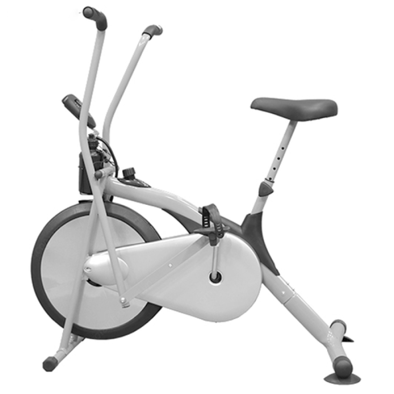Xe đạp tập thể dục Air Bike MK98 (Xám Bạc)