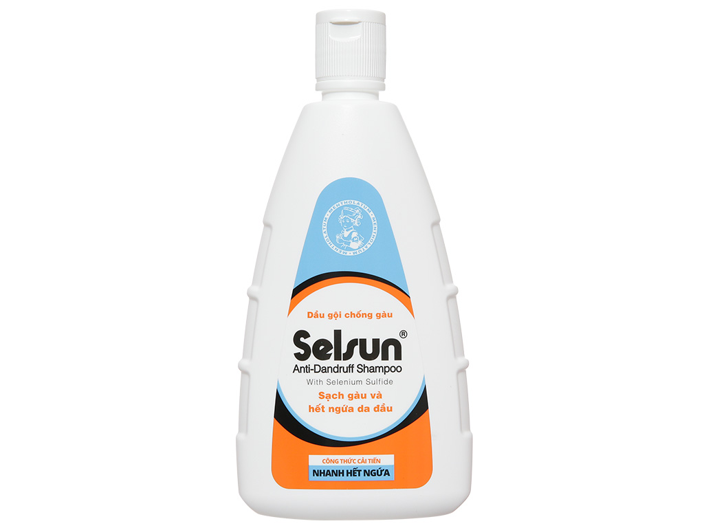 (Tặng 5 gói 7ml) Dầu gội chống gàu Selsun 250ml