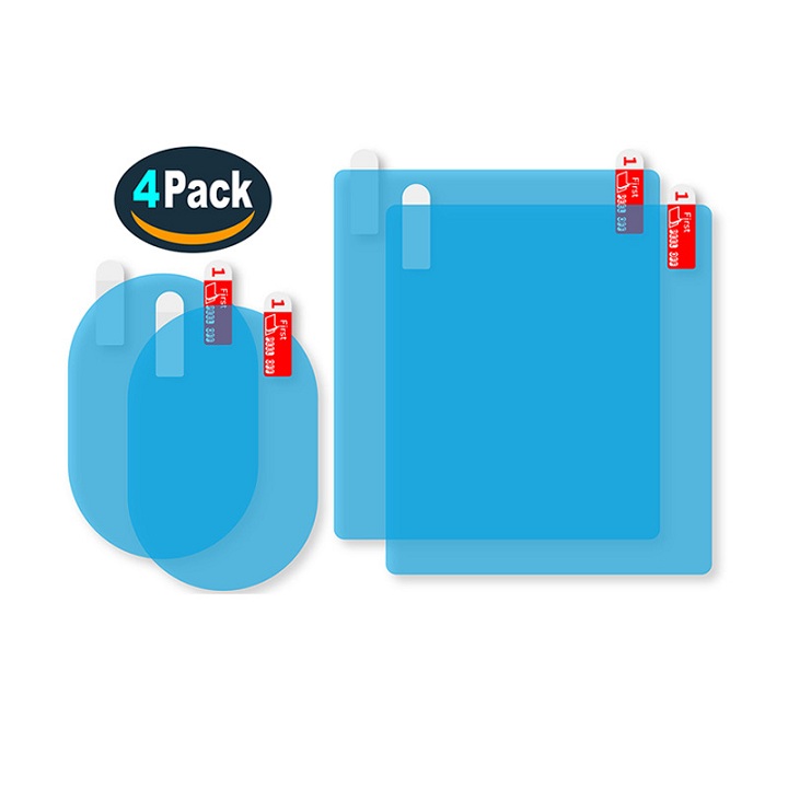  Bộ 4 miếng dán chống nước gương ô tô – 4 tấm dán kính chống nước mưa 