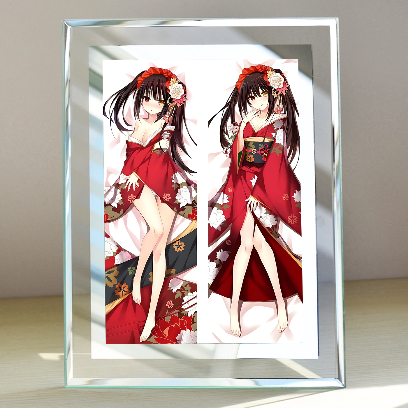 Khung kính để bàn Tokisaki Kurumi Anime Manga Light Novel Date A Live by 2D Tộc Shop
