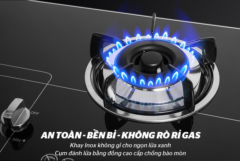 Bếp gas âm kính SUNHOUSE MAMA MMB6632