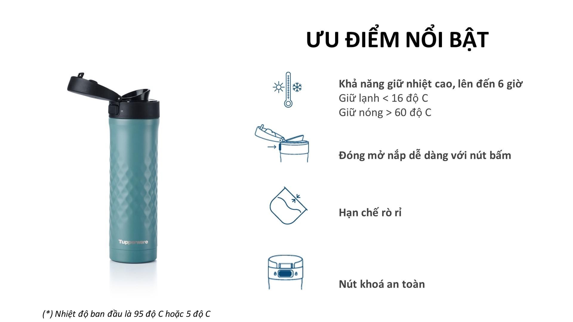 Bình giữ nhiệt EASY OPEN 430ml