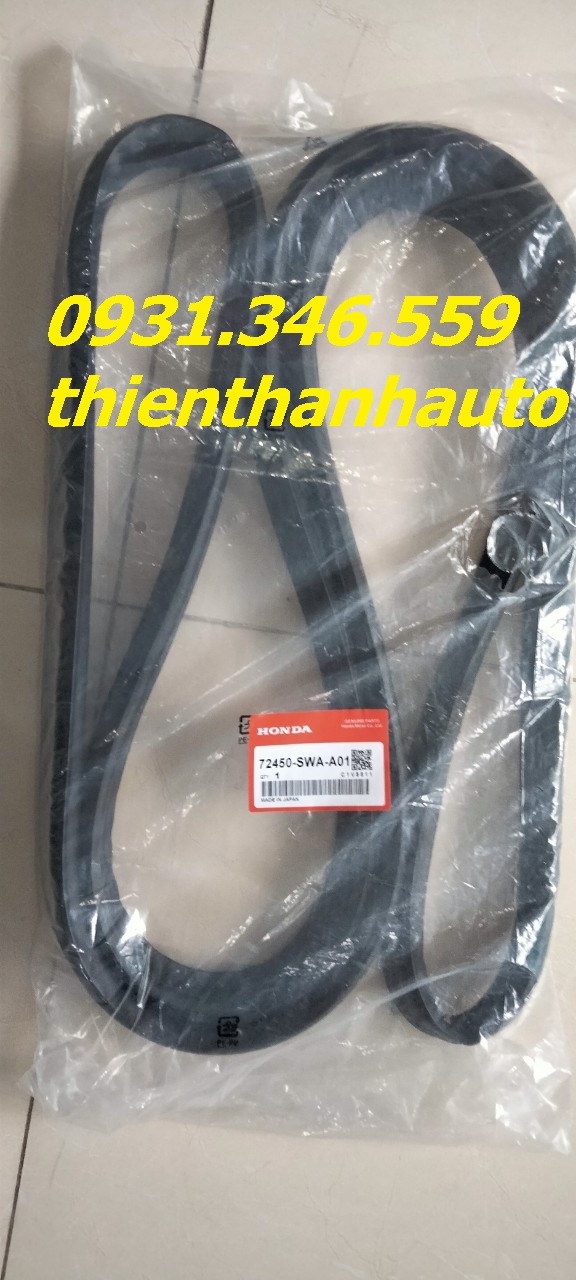 Gioăng cao su cốp sau Honda City