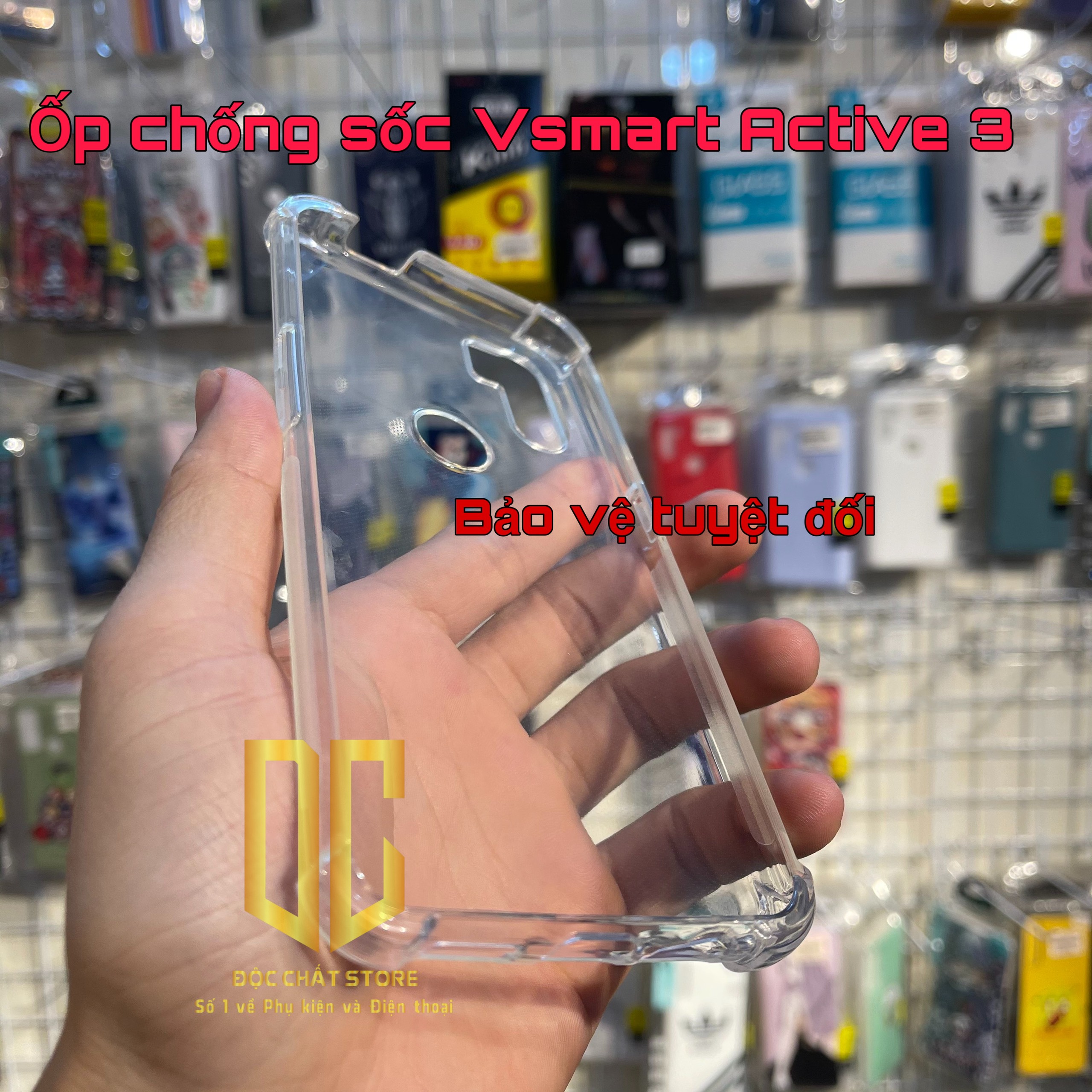 Ốp chống sốc Vsmart ACTIVE 3 - Độc quyền ĐỘC CHẤT STORE