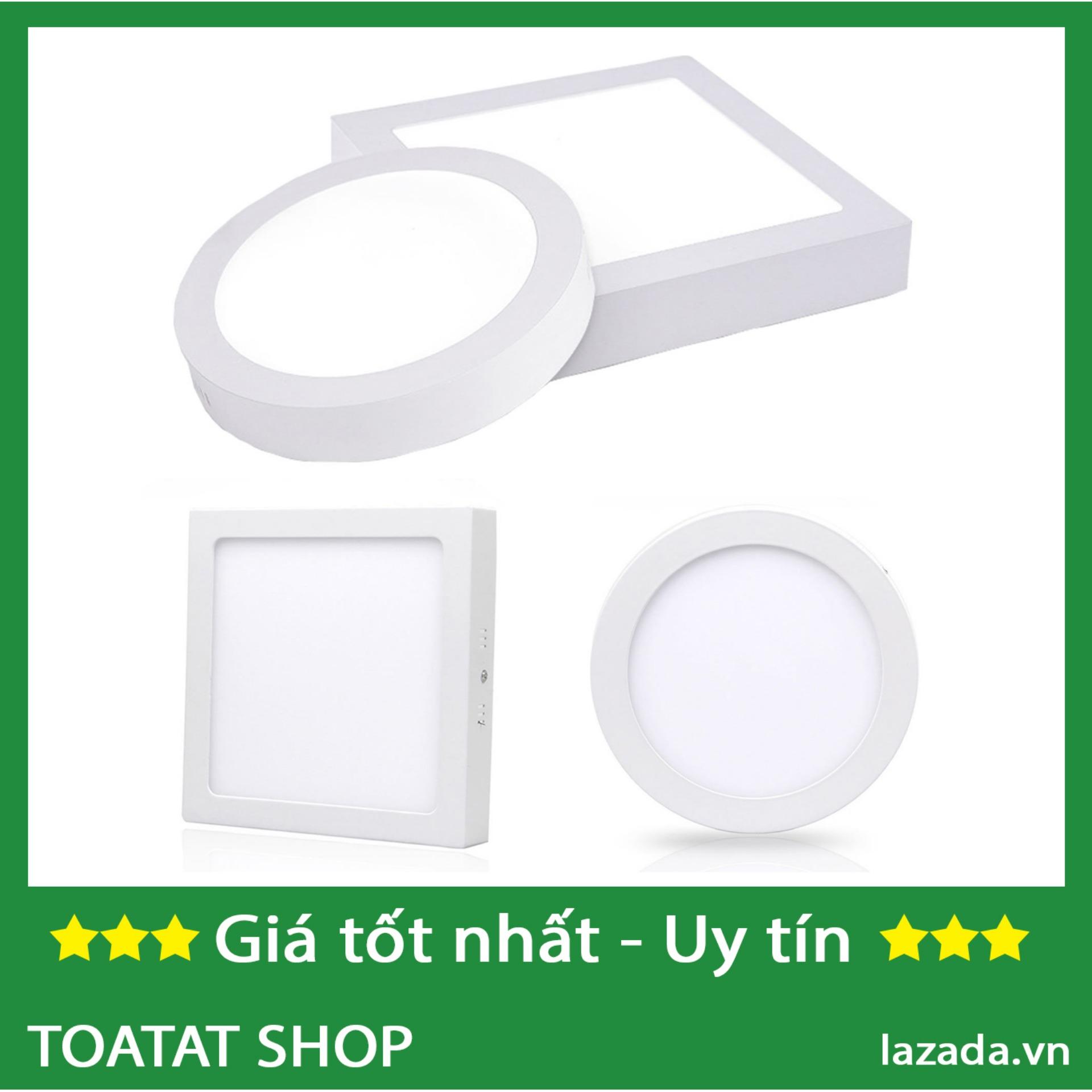 Đèn Led Ốp Trần nổi 24w Tròn hoặc Vuông