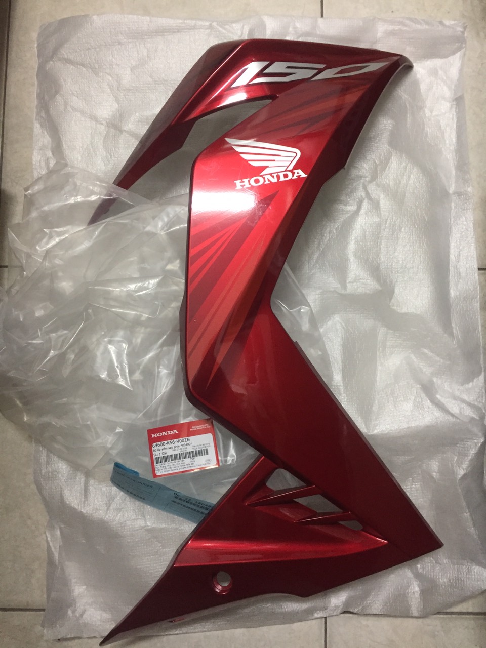 DÀN ÁO WINNER V1 ĐỎ CHERRY DOHC BẠC ZIN HÃNG ( BÁN LẺ TỪNG MÓN)