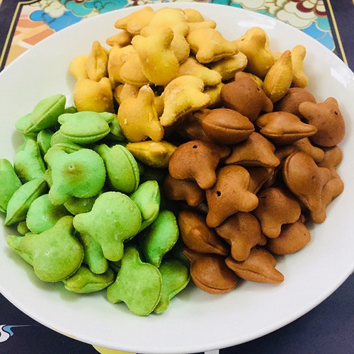 Bánh gấu chùm ngây túi 500g