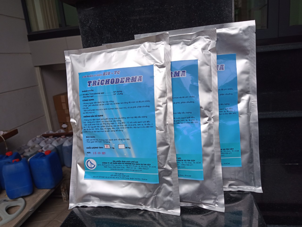 [FreeshipMAX] CHẾ PHẨM VI SINH TRICHODERMA (BIO-TC) GÓI 1KG_tincay