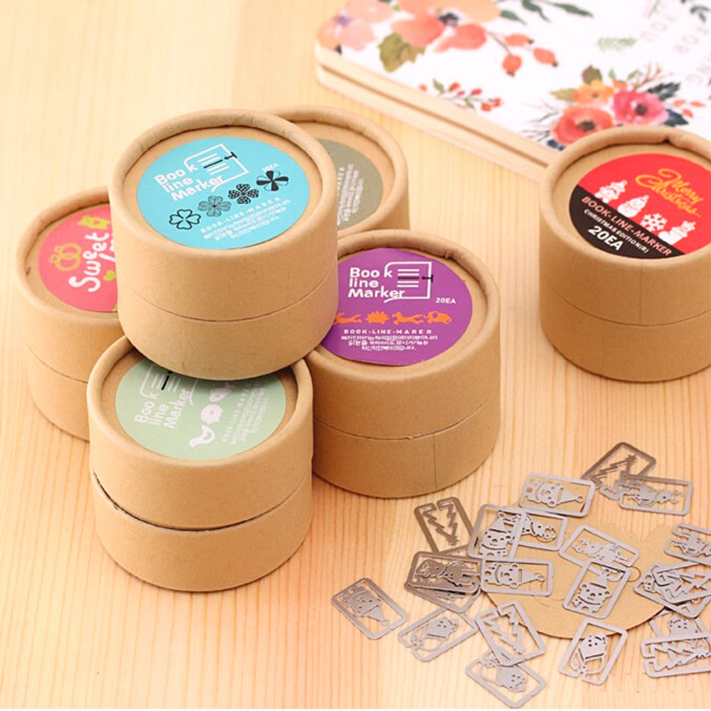 [HCM]Bộ Đánh Dấu Sách Book Line Markers - Animal