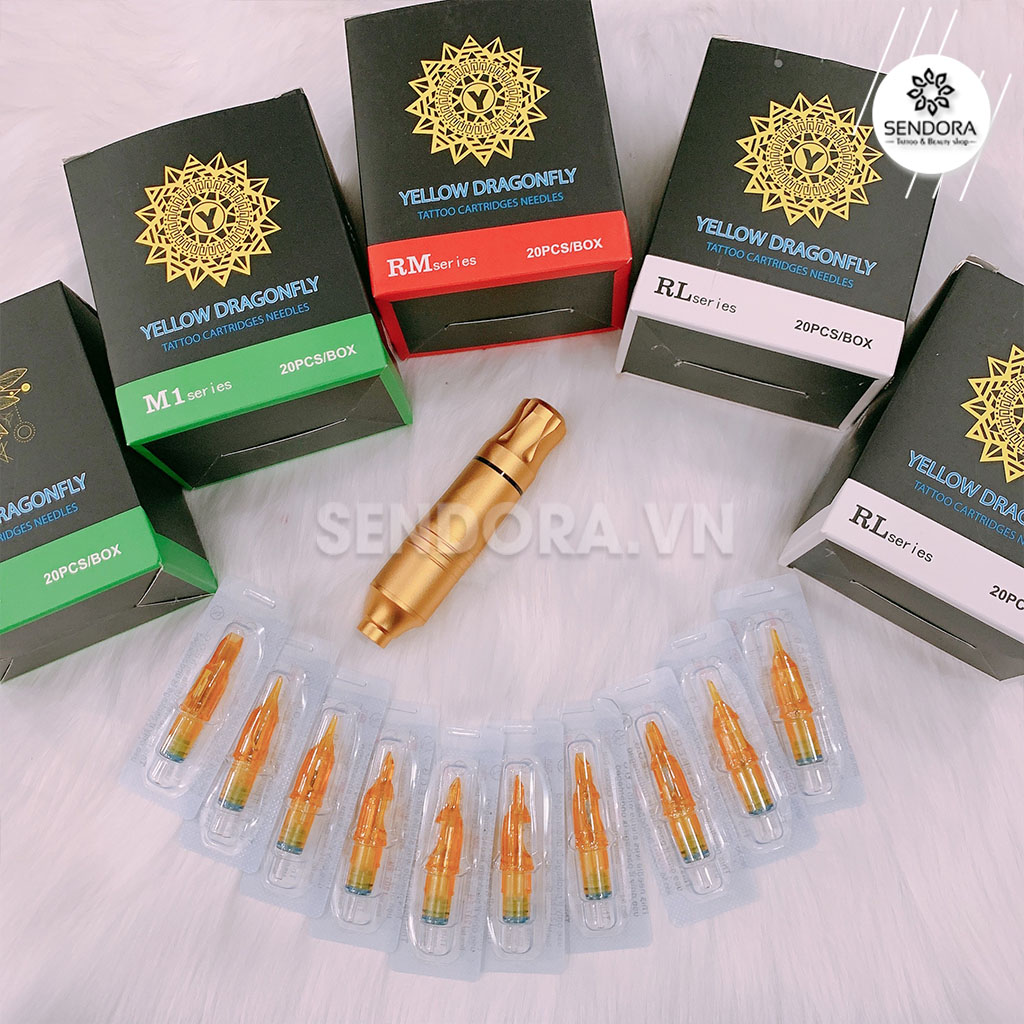 [HCM]Kim máy pen phun xăm (hộp 20 cái) - Kim 1