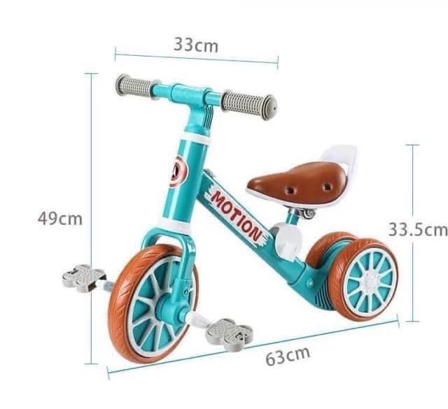 [HCM]Xe chòi chân thăng bằng 2in1 quà Enfa