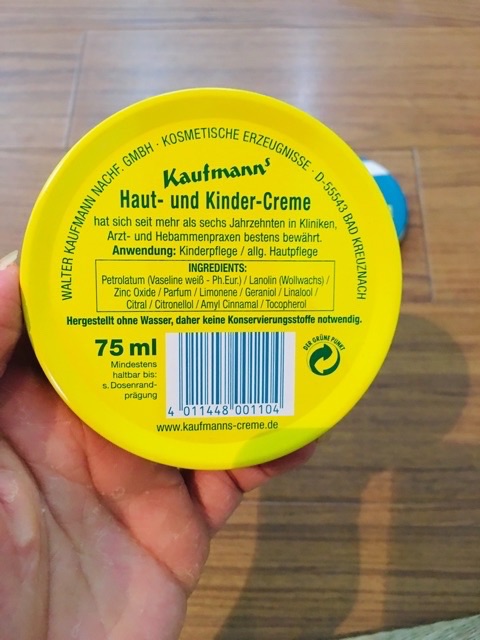 Kem dưỡng da Kaufmann cho bé Đức