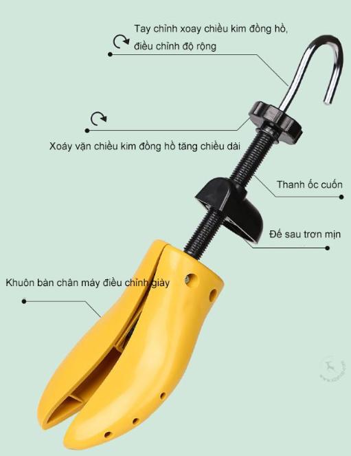 Smart1688 - Thiết bị thay đổi kích thước giày ( bộ 2 chiếc)