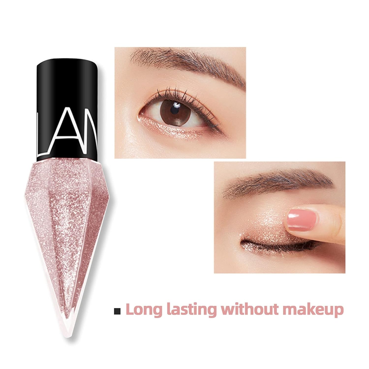Long lasting glitter eye liner gel eyeliner