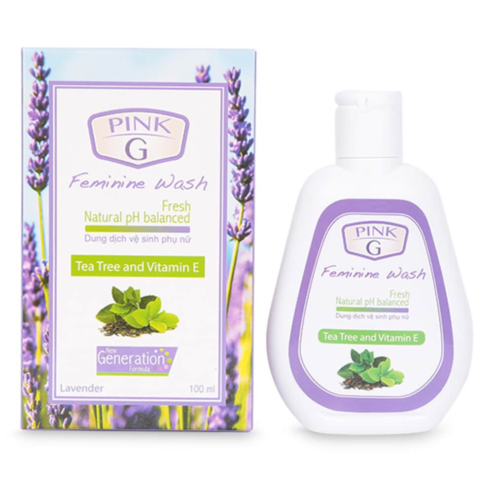 Dung Dịch Vệ Sinh Phụ Nữ PinkG Lavender 100ml