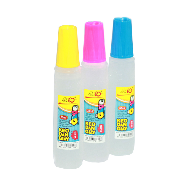 🌻 Set 3 chai hồ nước dán giấy