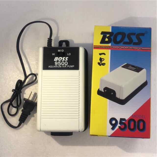 Máy Sủi Oxy BOSS 9500 Dùng 2 Vòi Siêu Êm - Hàng Công Ty