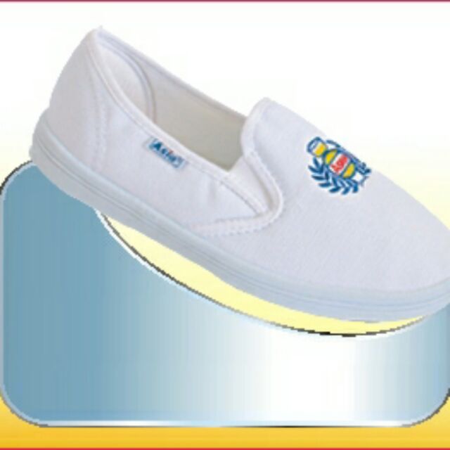 Asian Canvas Loafers for Students with Rice Flower Pattern