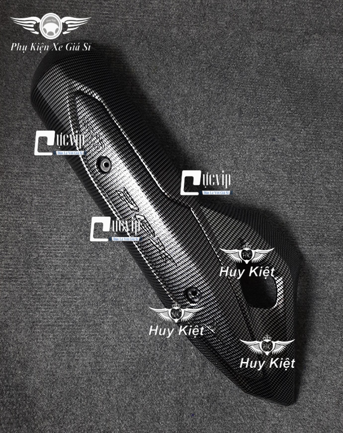 Ốp pô pcx 2014 - 2017, sh 2012 - 2016 carbon ms3191