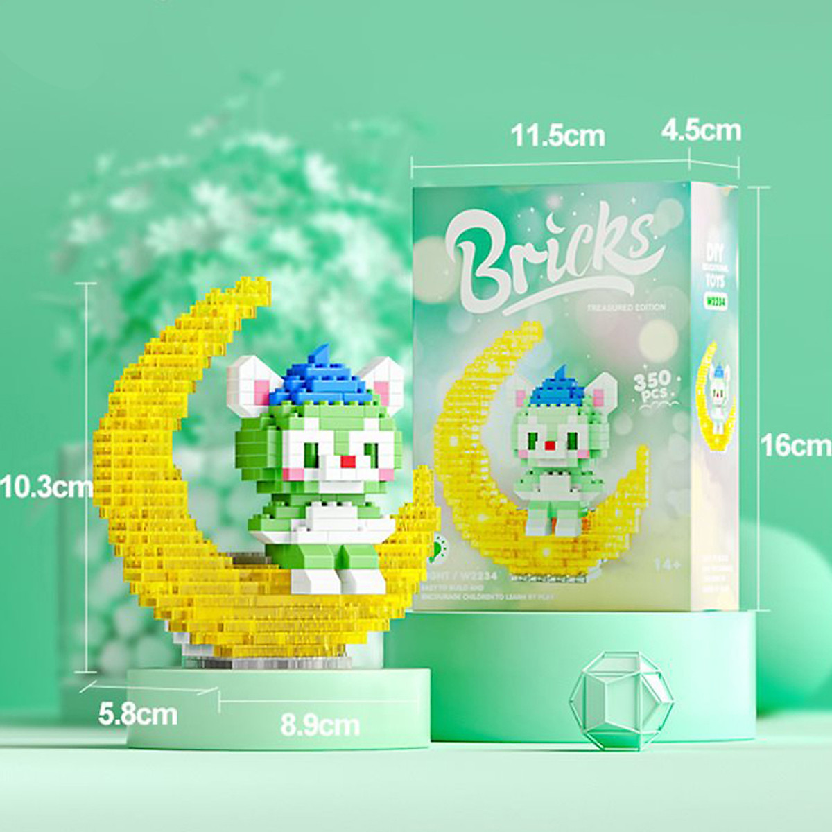 Mô hình lắp ráp phát sáng 3D, đồ chơi xếp hình lắp ráp