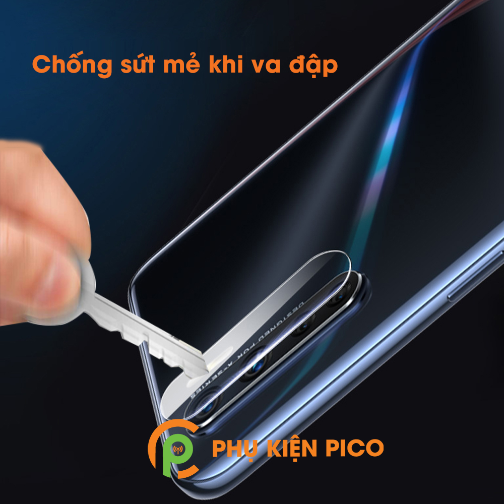 Dán camera Oppo A91 cường lực camera trong suốt độ cứng 7H
