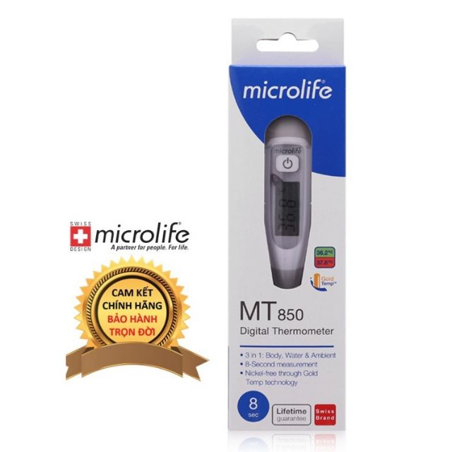 NHIỆT KẾ ĐIỆN TỬ DẠNG BÚT MICROLIFE MT850
