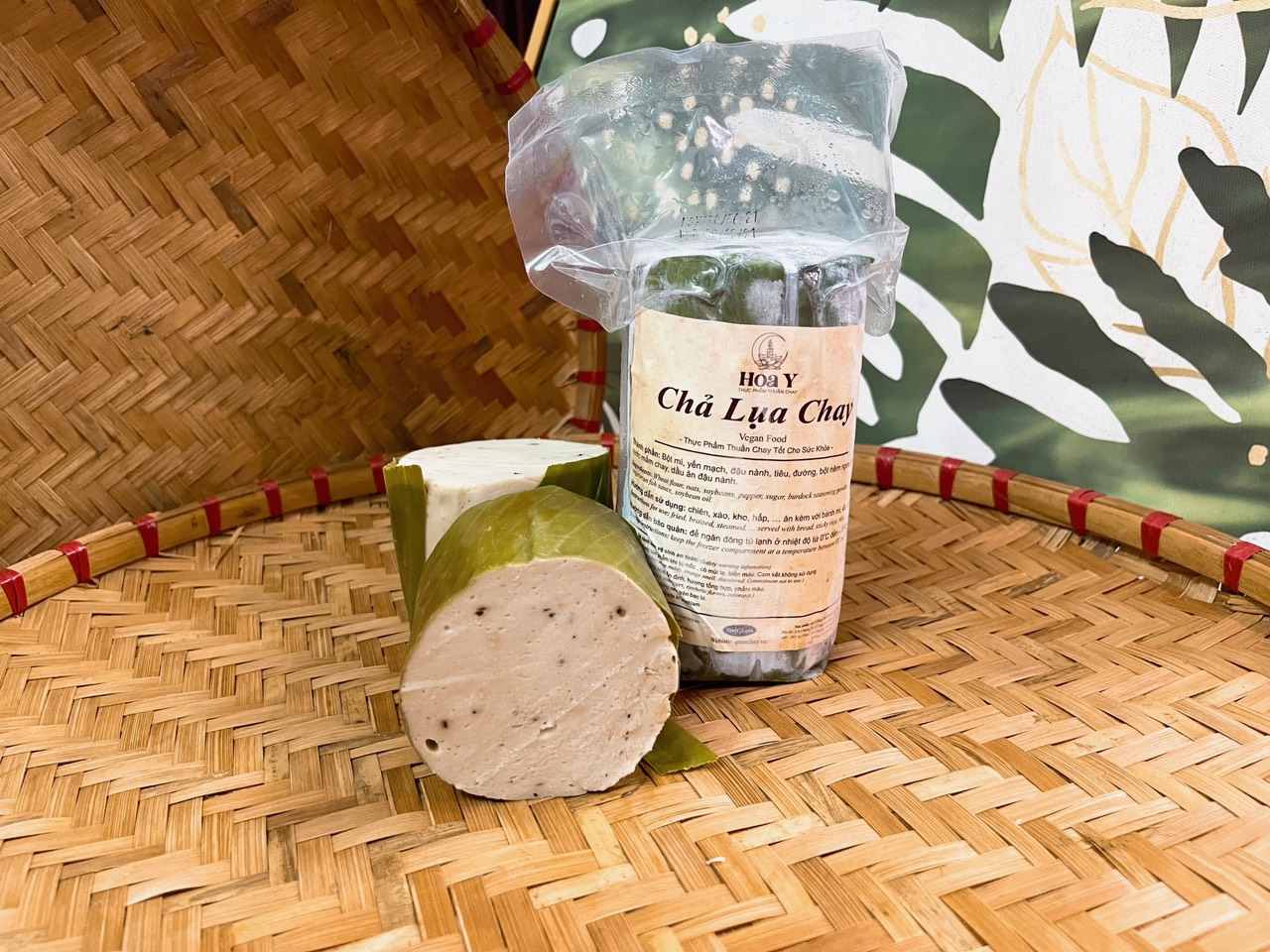 [HCM]Chả lụa chay 500 Gram Hoa Y Thuần Chay