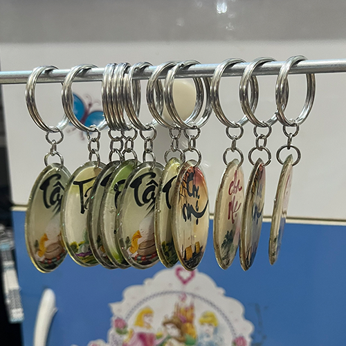 Móc khóa chữ thư pháp nhiều mẫu