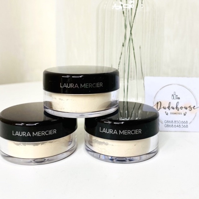 Phấn Phủ Bột Laura Mercier Loose Setting Powder cả set 2sp