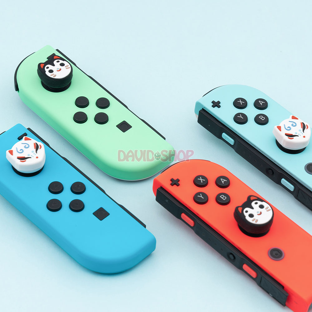 [GeekShare] Núm bọc analog Hồ Ly Kitsune cho Joy-Con - Nintendo Switch OLED, V1, V2, Lite