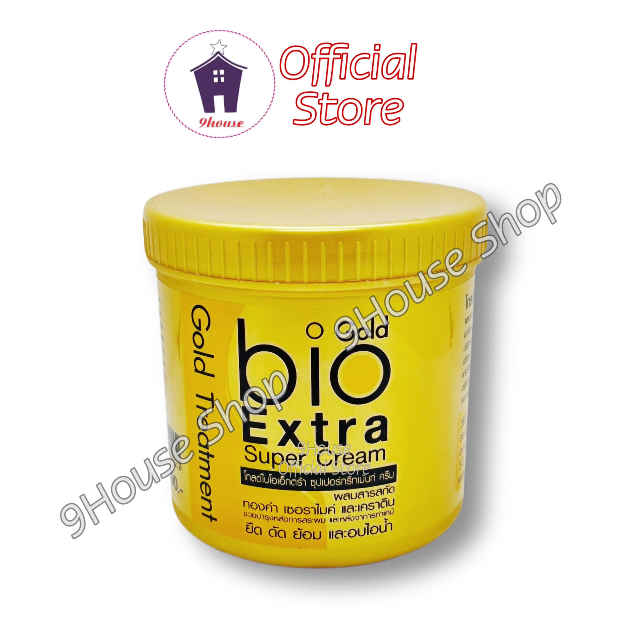 (HỦ 500ML - VÀNG) 01 Hủ Ủ TÓC BIO Gold Treatment Thái Lan 500ml