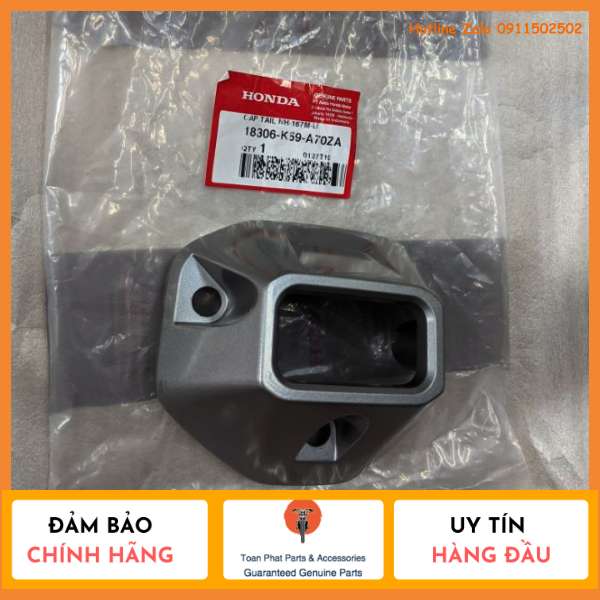 Chụp đuôi pô vario click 150 và 125