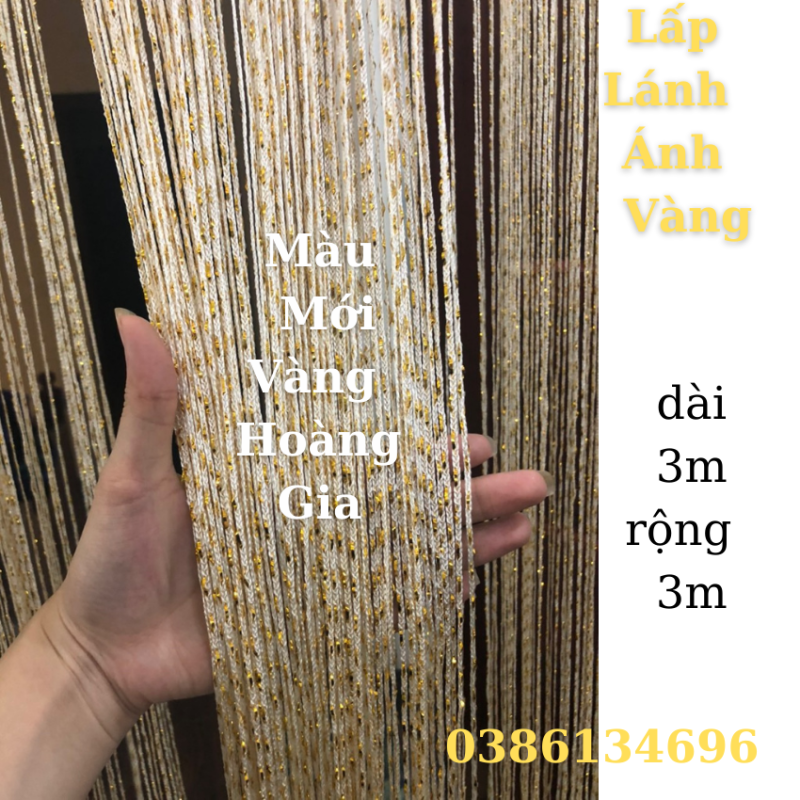 ( XẢ KHO 3 NGÀY ) Rèm spa Rèm kim tuyến rèm sợi dù gắn kim tuyến rèm trang trí spa 3m x3m ( Hàng Loại 1 ).