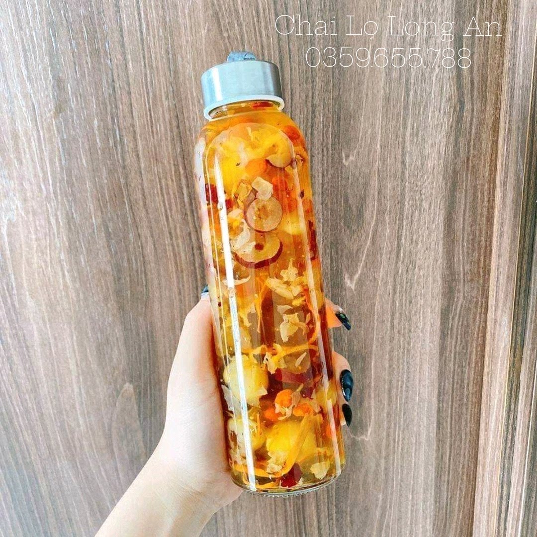 CHAI THỦY TINH NẮP DÂY 300ML~500ML