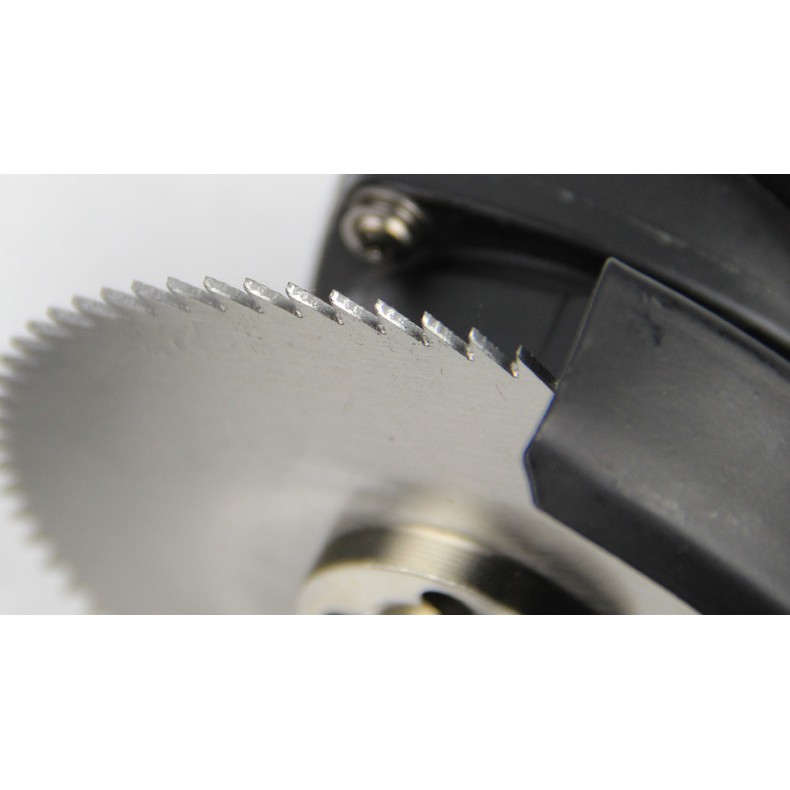 Lưỡi cắt răng NHỎ MỊN dùng để cắt nhựa, mika, alu, nhôm.. lắp máy cầm tay 110MM.