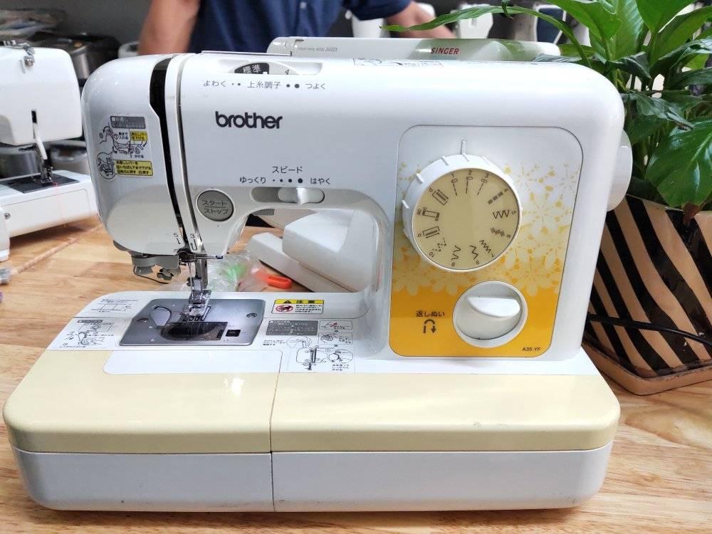Máy may mini gia đình brother nhật bản