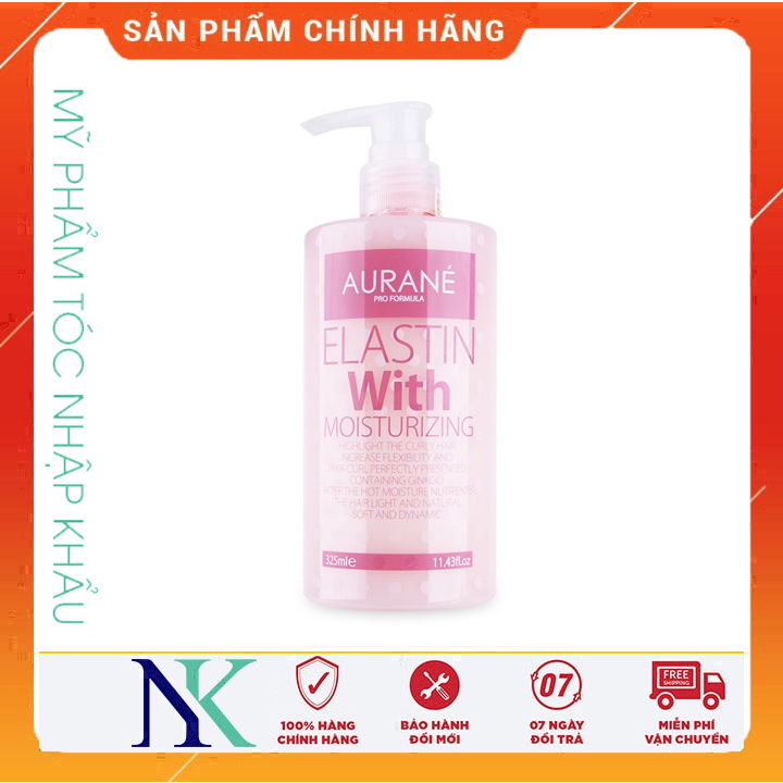 [HCM]Kem Tạo Kiểu Tóc Xoăn Aurane Elastin Whith 325Ml