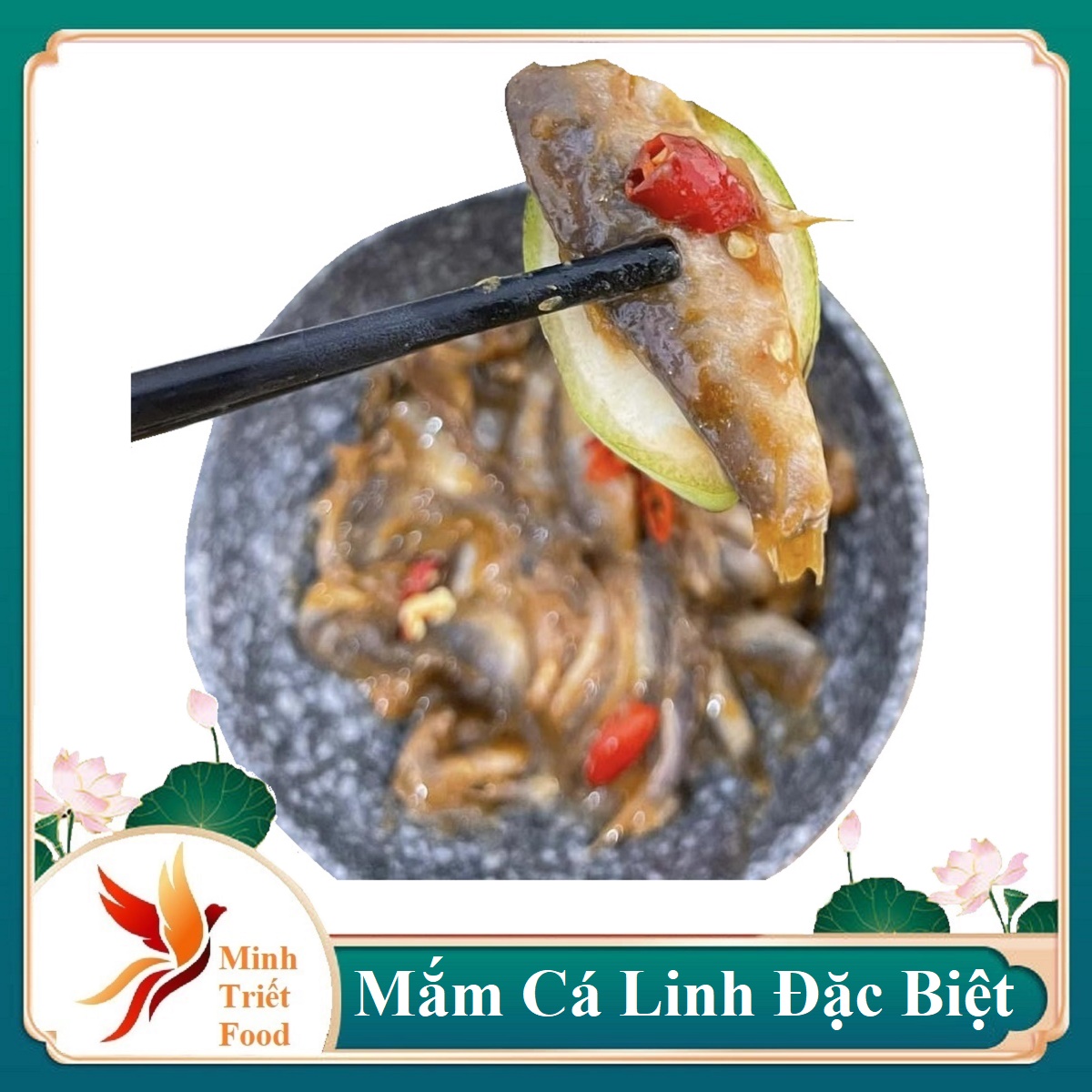 MẮM CÁ LINH ĐẶC SẢN MINH TRIẾT HỦ 500GR