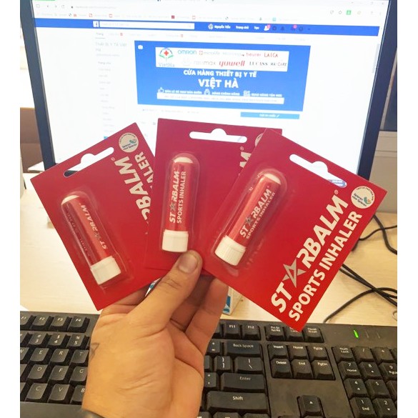 CHAI HÍT STARBALM® INHALER thông đường hô hấp
